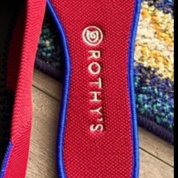 Rothys dark red size 10.5 woman’s flat loafers - Picture 7 of 11